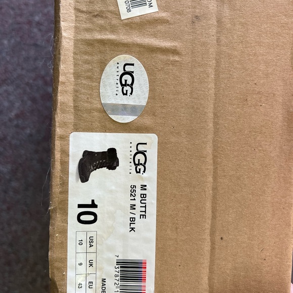 Ugg Men's Butte black boot - Picture 9 of 11